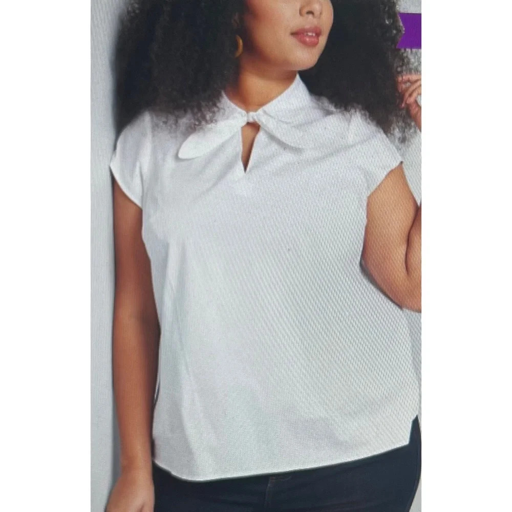 Modcloth "It's a Tie Top" NWOT